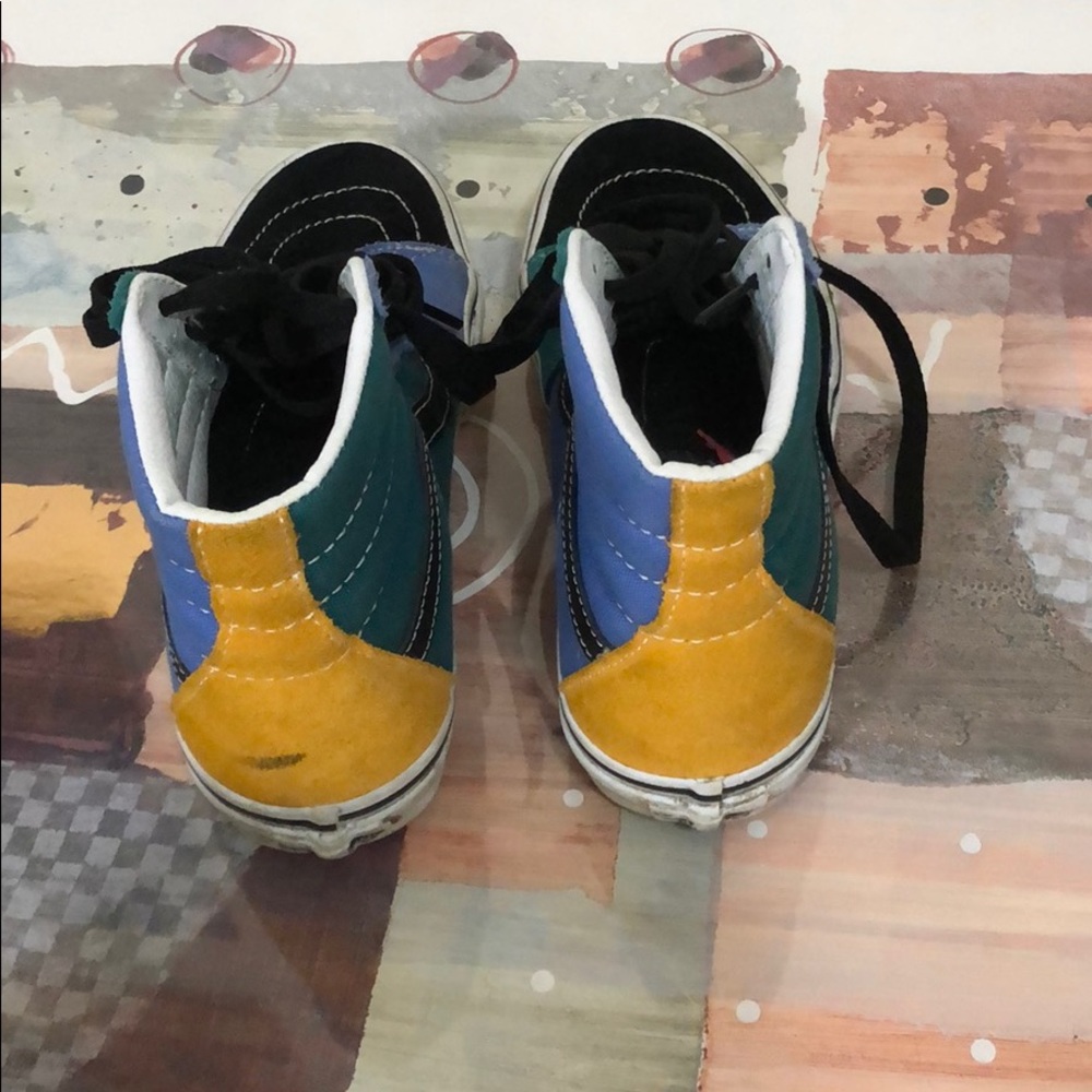 Hi-Top Vans Colorblock - Picture 2 of 6